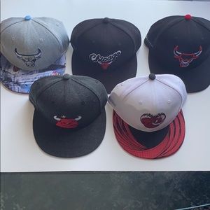 5 Chicago Bulls SnapBack Melonwear BMO One Size